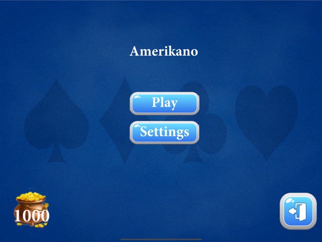 Amerikano Card Game App Store'da