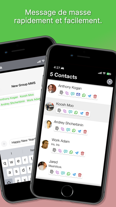 Screenshot #3 pour Groupes – Gérer les contacts!