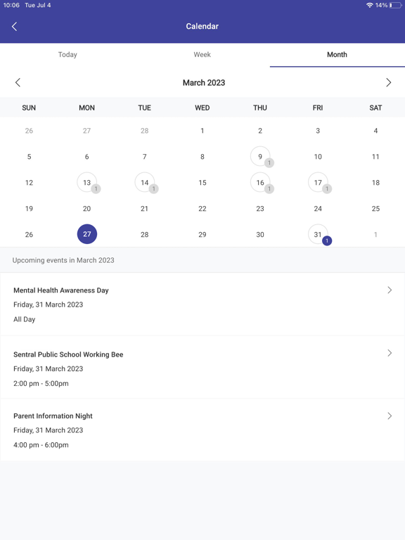 Screenshot #6 pour Sentral for Parents