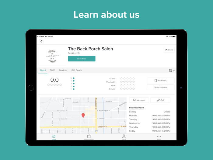 The Back-Porch Salon