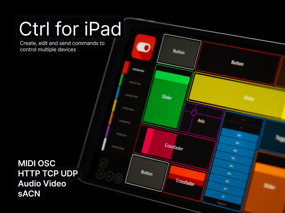 #1. Ctrl for iPad (iOS) By: ON LX Limited