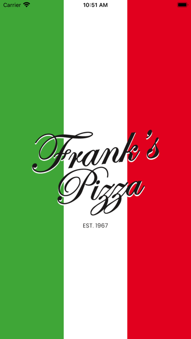 Frank's Pizza Bar Screenshot