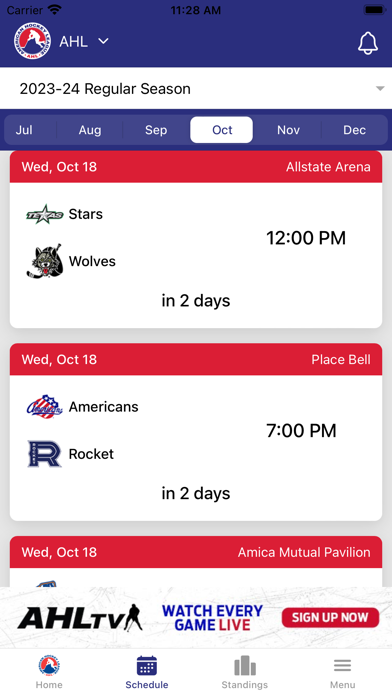 AHL Screenshot