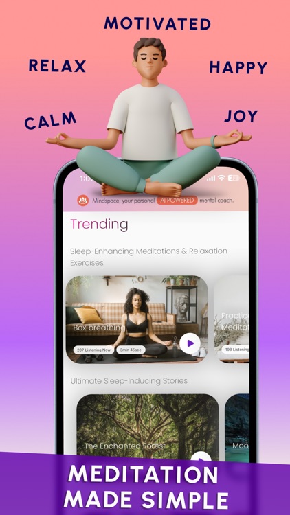Mindspace: Mindful Meditation screenshot-0