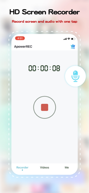 ‎ApowerREC: Grabar la Pantalla Screenshot