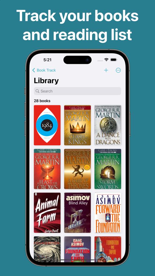 Book Tracker: Reading list - 3.5.6 - (iOS)