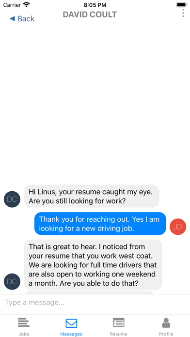 Trucker Search Screenshot