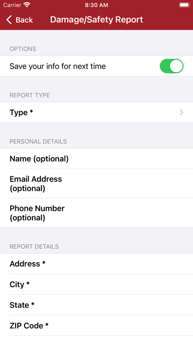 Chautauqua County OES Screenshot