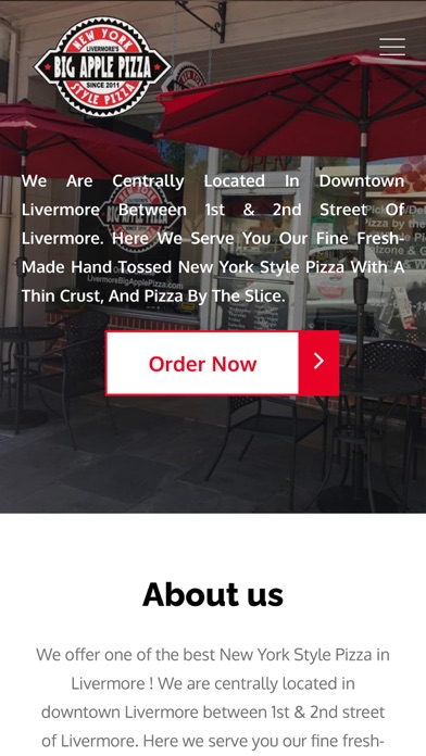 Livermores Big Apple Pizza Screenshot