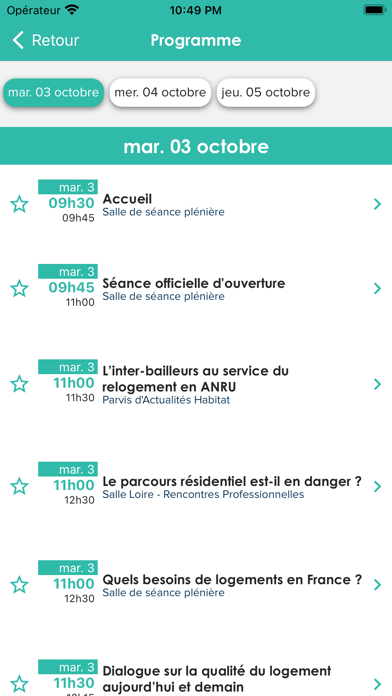 Screenshot #2 pour Congrès HLM