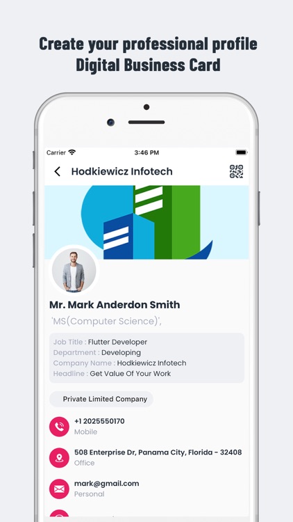 QRCards: Digital Business Card screenshot-3