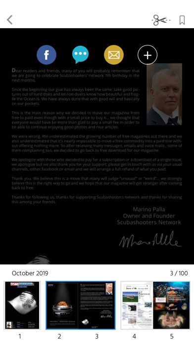 Scubashooters Magazine Screenshot