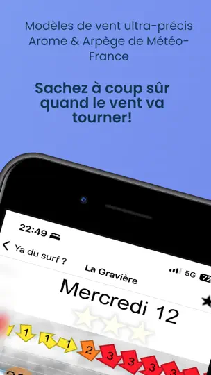 Capture d'écran de YaduSurf : Vagues, Vent, Spots sur iPhone 6