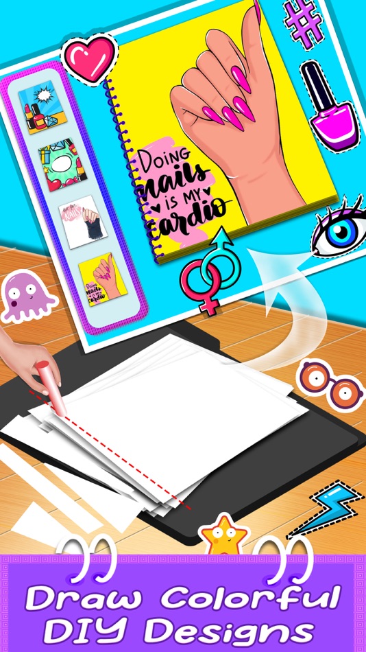 #1. DIY Mini Notebook (iOS) 由: Farrukh Ahmad