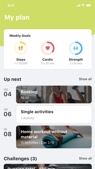Functional Fitness Center Screenshot