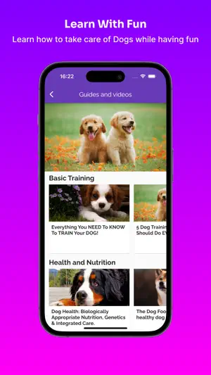 Dog Care Guide: Pup Tips & Fun screenshot 1