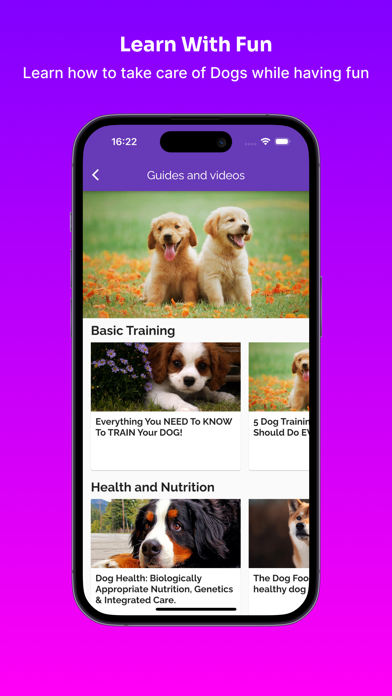 Dog Care Guide: Pup Tips & Fun Screenshot