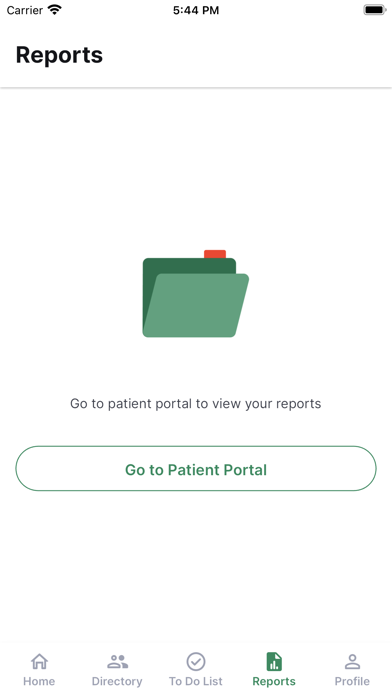 Patient-Coralis Health Screenshot