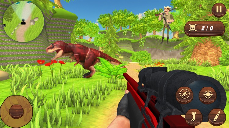 Dino Hunting Jungle Survival screenshot-3