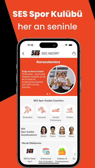 SES Spor Kulübü Screenshot