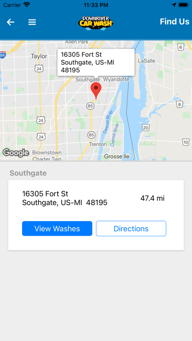 Downriver Car Wash Screenshot