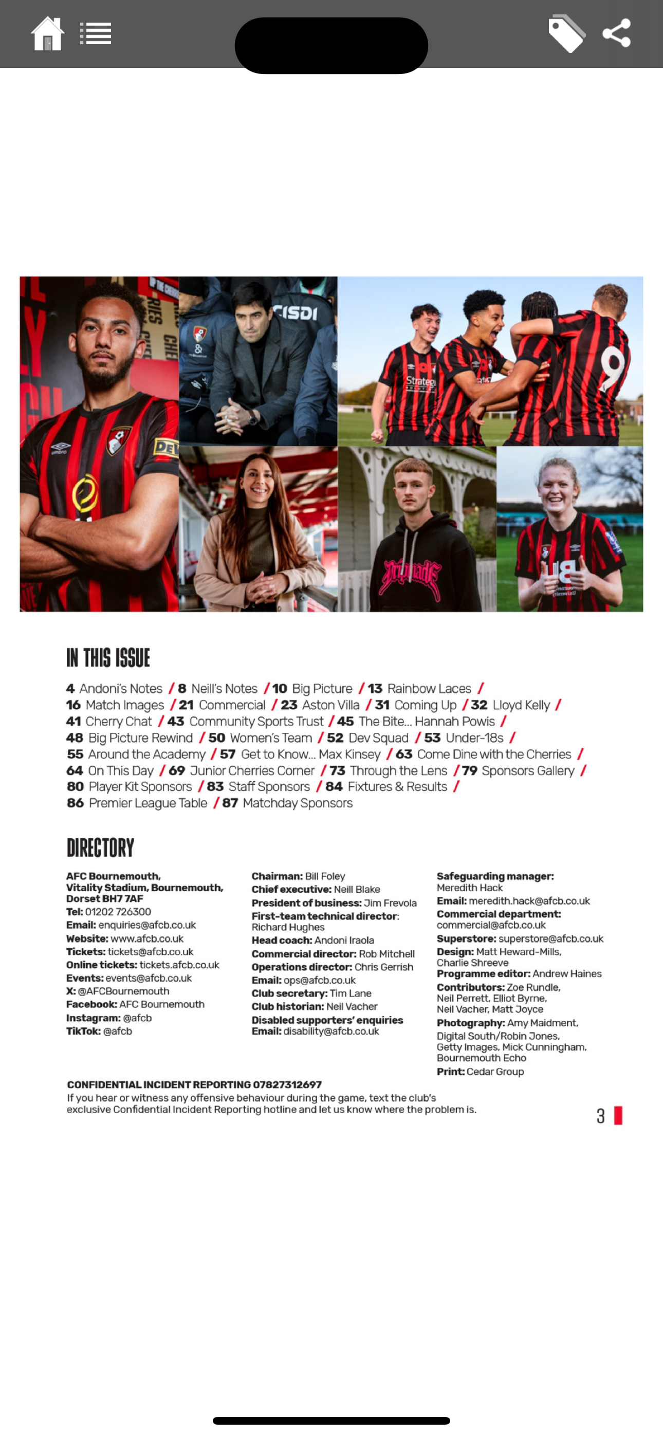 MATCHDAY - AFC Bournemouth