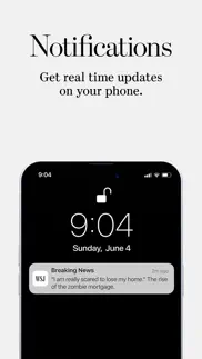 the wall street journal. iphone screenshot 4