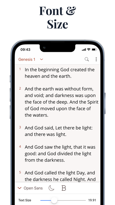 Amplified Bible Audio Study Screenshot