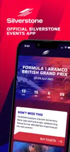 Silverstone Events screenshot #1 for iPhone