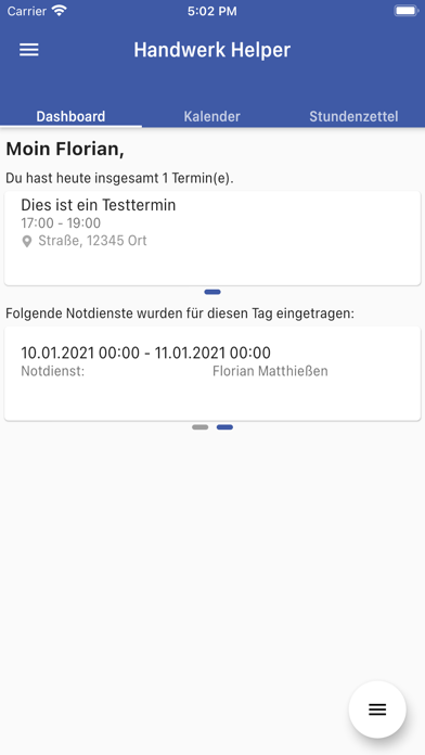 Handwerk Helper Screenshot