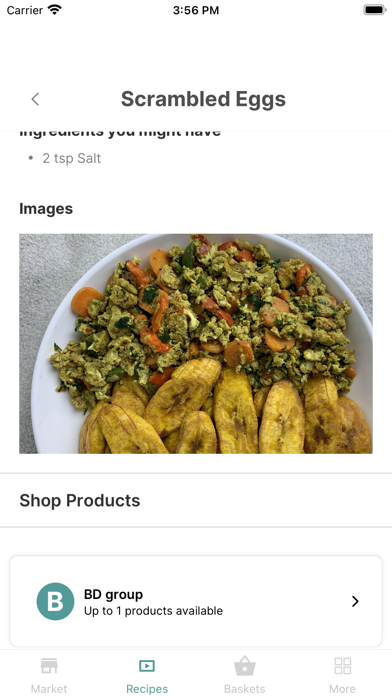 akaani - everything food Screenshot