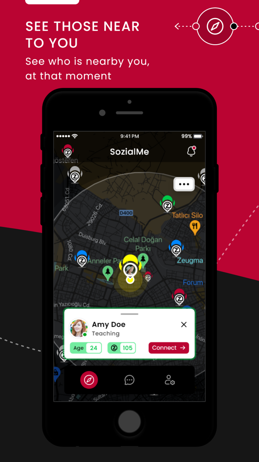 #3. SozialMe (iOS) 由: SozialMe C-Corp