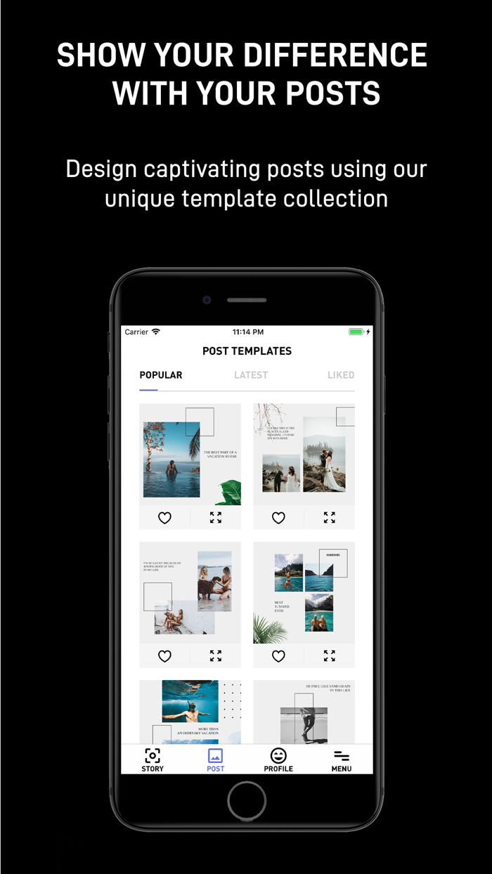 Lavila - Post and Story Editor