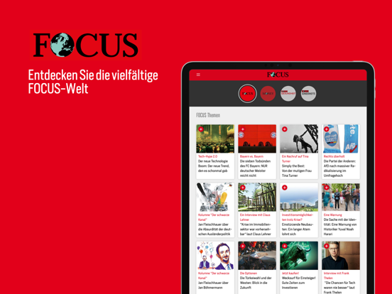 FOCUS Magazin iPad app afbeelding 7