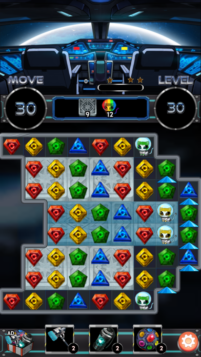 Jewel Space Wars Screenshot
