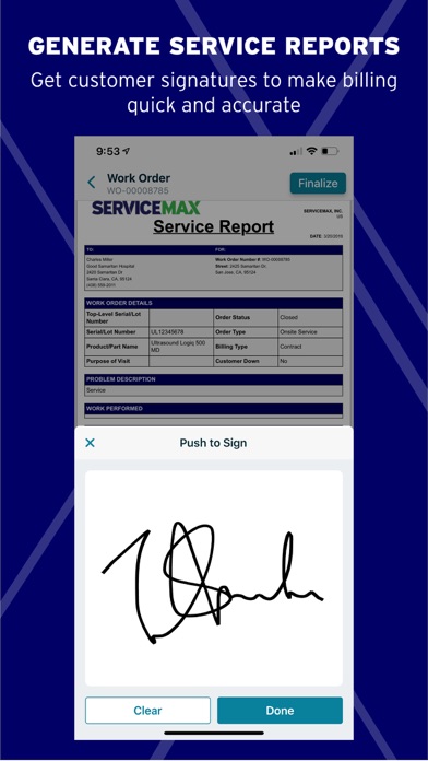 ServiceMax Go Screenshot