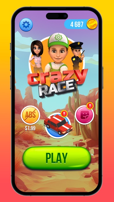 Handy Andy - Crazy cars race Screenshot