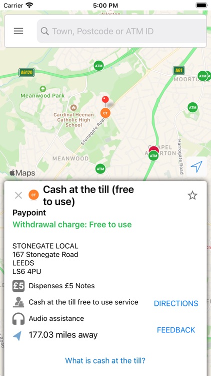 LINK Cash Locator
