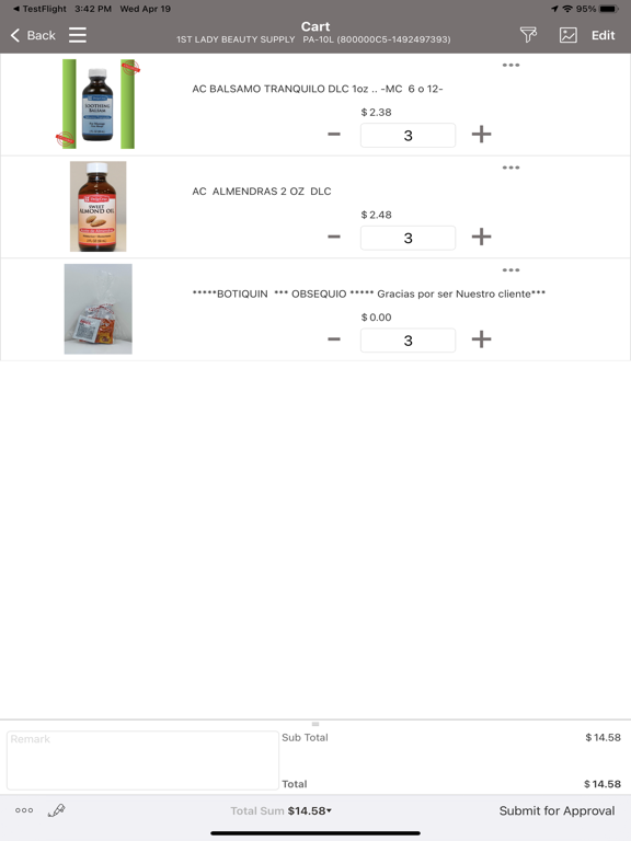 Hispanic Productos iPad screenshot 4 - Business app