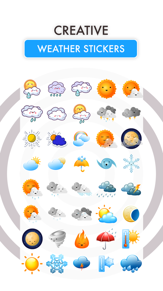 Animated Weather Stickers! - 1.2 - (iOS)