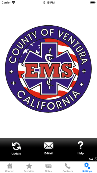 VCEMS Mobile Screenshot