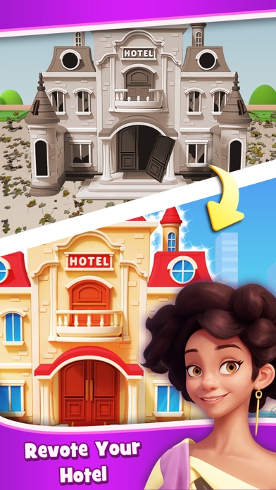 Merge Decor : Hotel Empire Screenshot