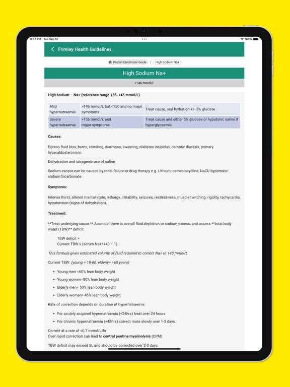 Screenshot #6 pour Frimley Health Guidelines