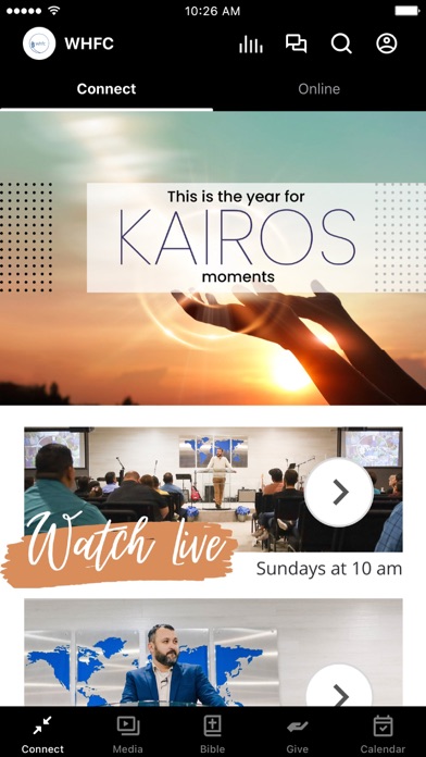 World Harvest Family Church Screenshot