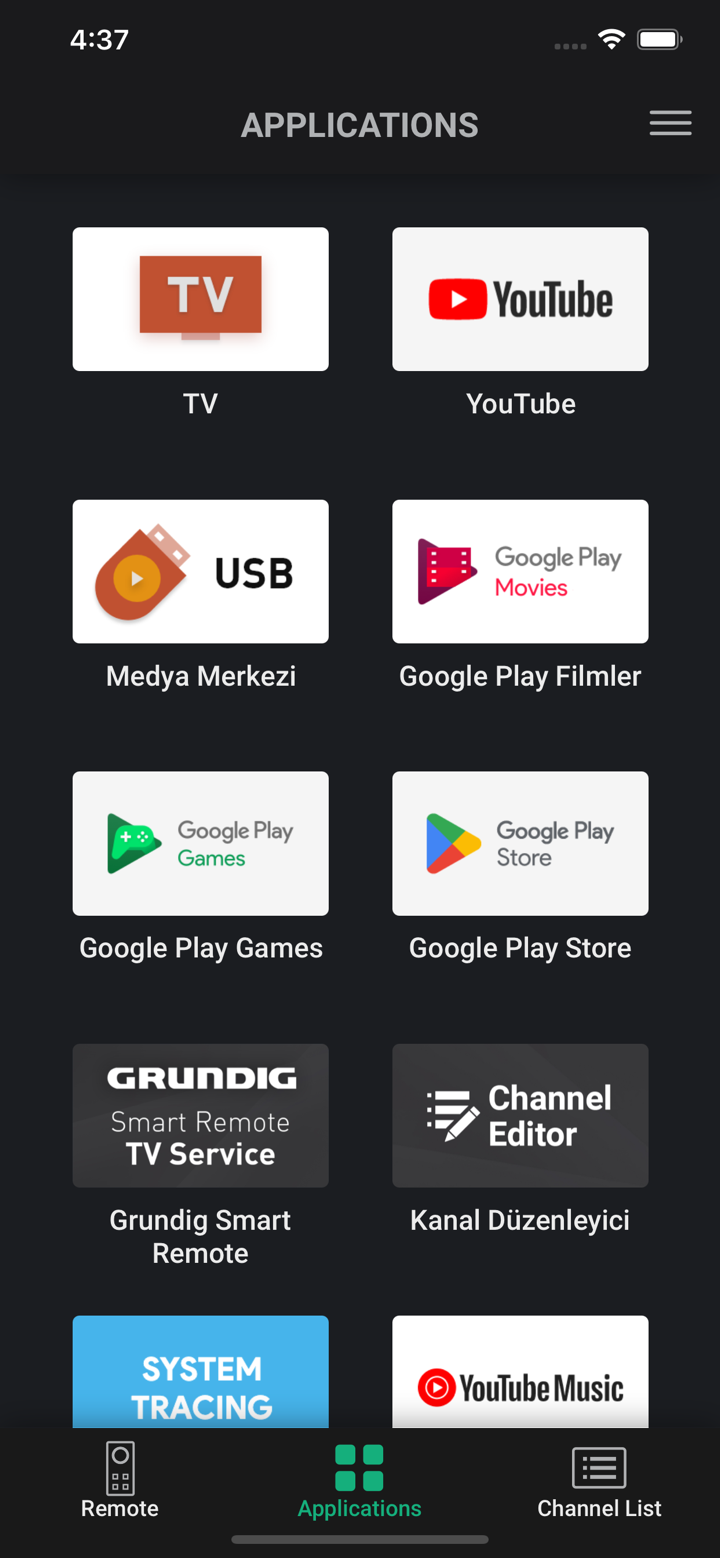 Grundig Smart Remote screenshot 5