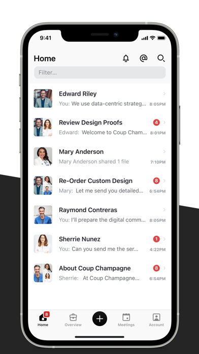 COUP Concierge Screenshot