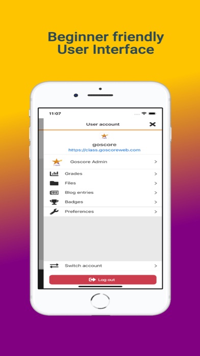 goscore App Screenshot