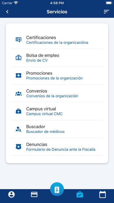 App CMC Costa Rica Screenshot