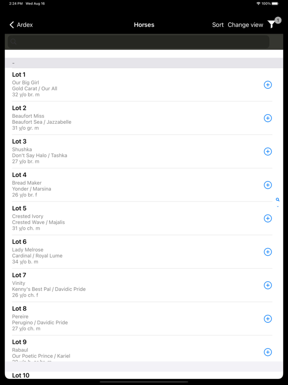 Screenshot #5 pour Ardex Auctioneer App
