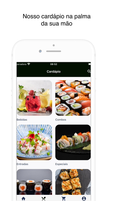 Hiroshi Sushi Concept Screenshot